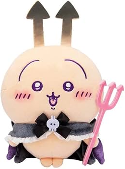 Amazon.co.jp: ちいかわ てんし あくま ぬいぐるみS あくまなうさぎ