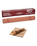 FRITZTOWN Butcher Paper Deluxe Pink 60cm x 50m Rolle-Box Set mit Deli Paper 100 Stück 25x25cm | Lebensmittelsicher | Kraftpapier Grillpapier | Ideal für BBQ, Smoken, Räuchern und Fleischverpackung