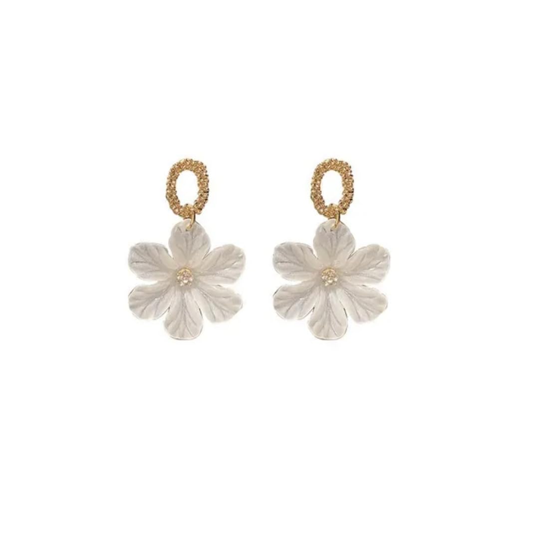 Colored Daisy Earrings – Vibrant Floral Studs for Trendy Women & Girls | Stylish & Trendy Earrings for Girl-image-29