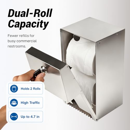 Dispensador automático de toallas de papel higiénico para restaurantes y negocios 4