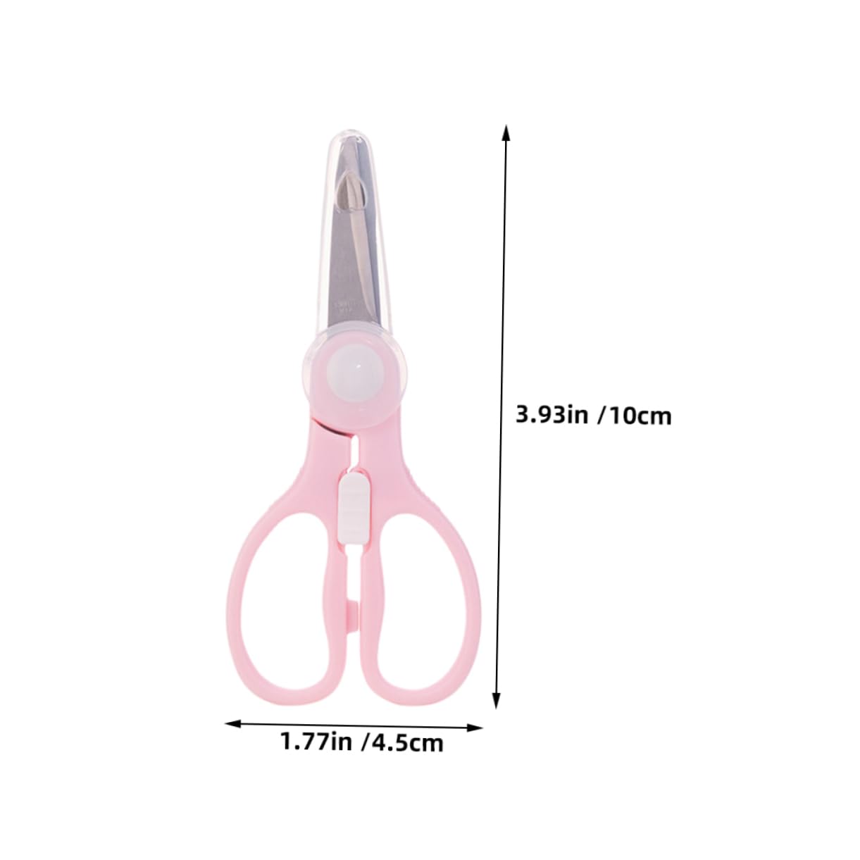 HAPINARY 2pcs Food Scissors for Cover Portable Meat Shear Tool for Preparation Convenient Kitchen Travel Utensil for Feeding Essentials