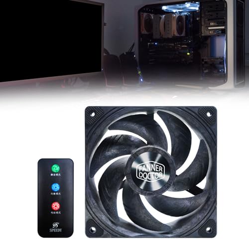 Ventilador 120mm contra sobrecalentamiento de servidores con doble rodamiento silencioso 2