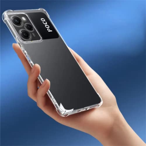 Capa Capinha Anti Impacto + Película de Cerâmica 9D Compatível Com Xiaomi Poco X5 Pro 5G - (Hard Gla