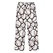 IHCVHQX Pajama Pants Baseball Pattern Pajama Jogger Sleep Pants Lounge Bottoms L