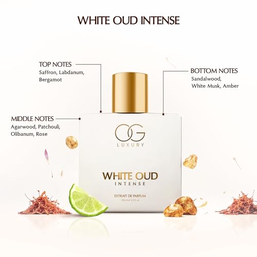 Image of OG Luxury Royal Oud and White Oud Intense Extrait De Parfum for Men Combo | 21% concentration Long Lasting Premium Perfume | Pack of 2, 100 ml Each