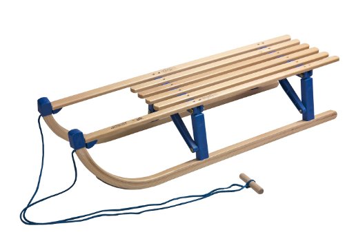 Spartan Holzschlitten Davos 100 Klappbar, Holz, 102 x 39 x 11 cm, 1366