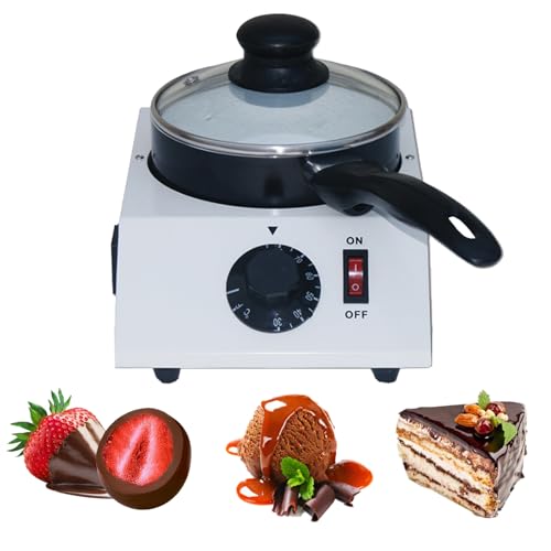 Olla Profesional para Fundir Chocolate 40W Acero Inoxidable