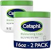 Crema Hidratante Cetaphil, Piel Seca Sensible, Sin Fragancia, 16oz 2Pk 2
