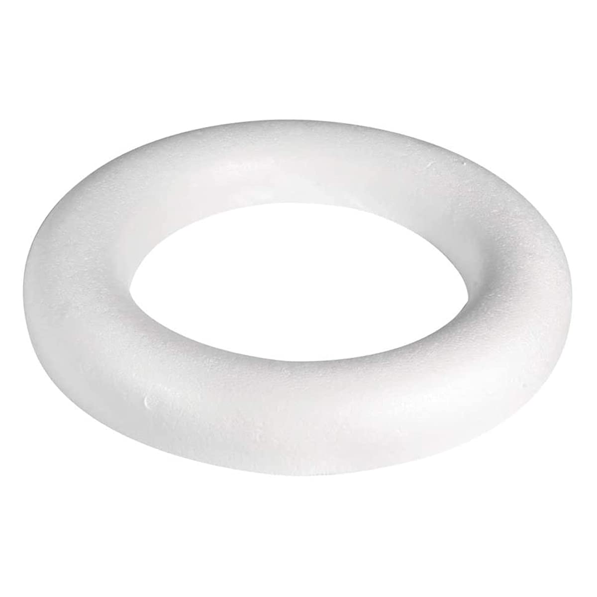Festive Polystyrene Half Round Rings/Wreaths (1, 35cm)