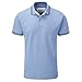 Produktbild Charles Wilson Kontrastkragen Polohemd (Large, Sky Blue (1019))