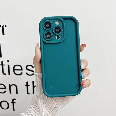 UMIONE for iphone 14 pro max case, raised Edge design, double protection for The camera, non-slip, shockproof, dirt-resistant, a variety of colors for boys, girls phone case trend single - Blue Cover