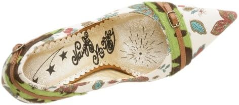 Naughty Monkey Women's Hilary Pump,Green,11 M | Image 4
