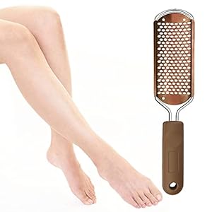 Kolossale voetvijl eelt verwijderaar. voet rasp grote voet scrubber professionele rvs eelt vijl voor natte en droge…