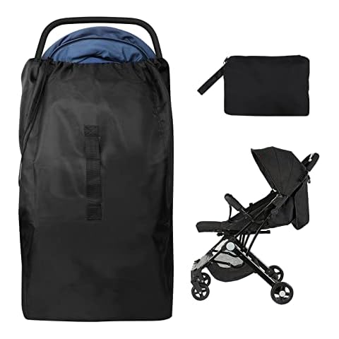 Lishang Travel Stroller Bag for Airplane Pram Cover Buggy Travel Bag Waterproof Gate Check Bag Pushchair Cover Storage Bag for Baby Child Kids Infant Strollers Large Portable Cover