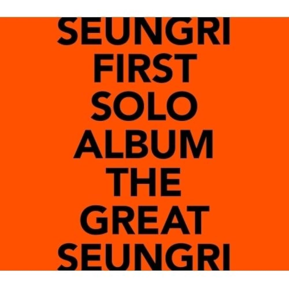 Amazon.co.jp: ORANGE Ver / BIGBANG SEUNGRI SOLO ALBUM [The