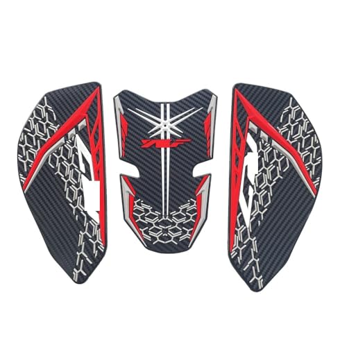 Tapis de traction latéral pour R7 YZF-R7 2021-2025 en carbone et caoutchouc