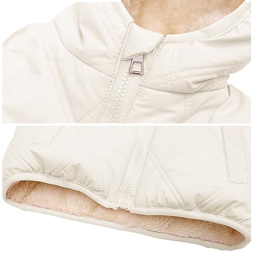 Happy Cherry Toddler Winter Jacket Windproof Down Jacket Warm Snowsuit Hooded Coat Soft Light Weight Outerwear2