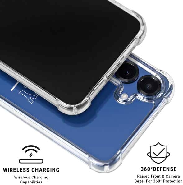 Skinit Clear Phone Case Compatible with Galaxy S25 - Officially Licensed University of Kentucky Wildcats Design