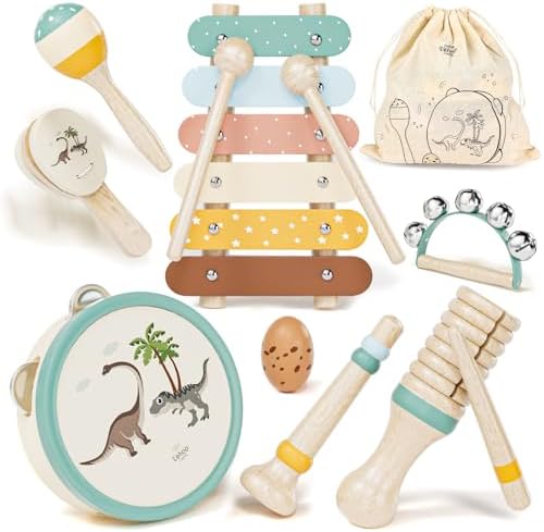 Lehoo Castle Montessori Instrumentos Musicales Infantiles Juguete...