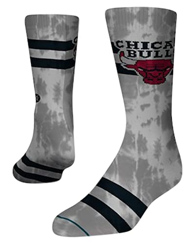 Stance NBA Chicago Bulls Dyed Grey LG (US Men's Shoe 9-13)