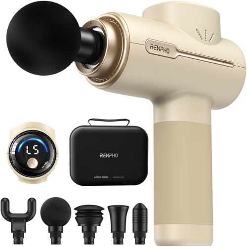 RENPHO Active Massage Gun — Budget Percussion Massager with 6-Hour Battery