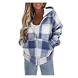 Igenschaften: Diese Damenjacke/Frauenpullover ist angenehm zu tragen, geeignet für den täglichen Gebrauch und Outdoor-Reisen im Herbst und Winter. Das Design ist schlicht, klassisch und vielseitig, bequem und modisch. freizeitjacke coole frauen zip up fliegerjacke übergroße briefdruck streetwear abnehmbare biker oberbekleidung regenjacke draussen winddichte sonnenschutz laufjacke sweatjacke highwayjacke elegant abnehmbarer softshell jackets mädchen