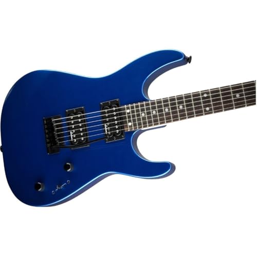 Image of Jackson JS Series Dinky JS12 Electric Guitar (Metallic Blue) | Amaranth Fingerboard Metallic Blue