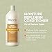Mizani True Textures Moisture Replenish Conditioner - Deep Conditioner for Curly Hair with Coconut Oil & Olive Oil, Anti Frizz, Silicone-Free, Paraben Free, 33.8 Fl Oz