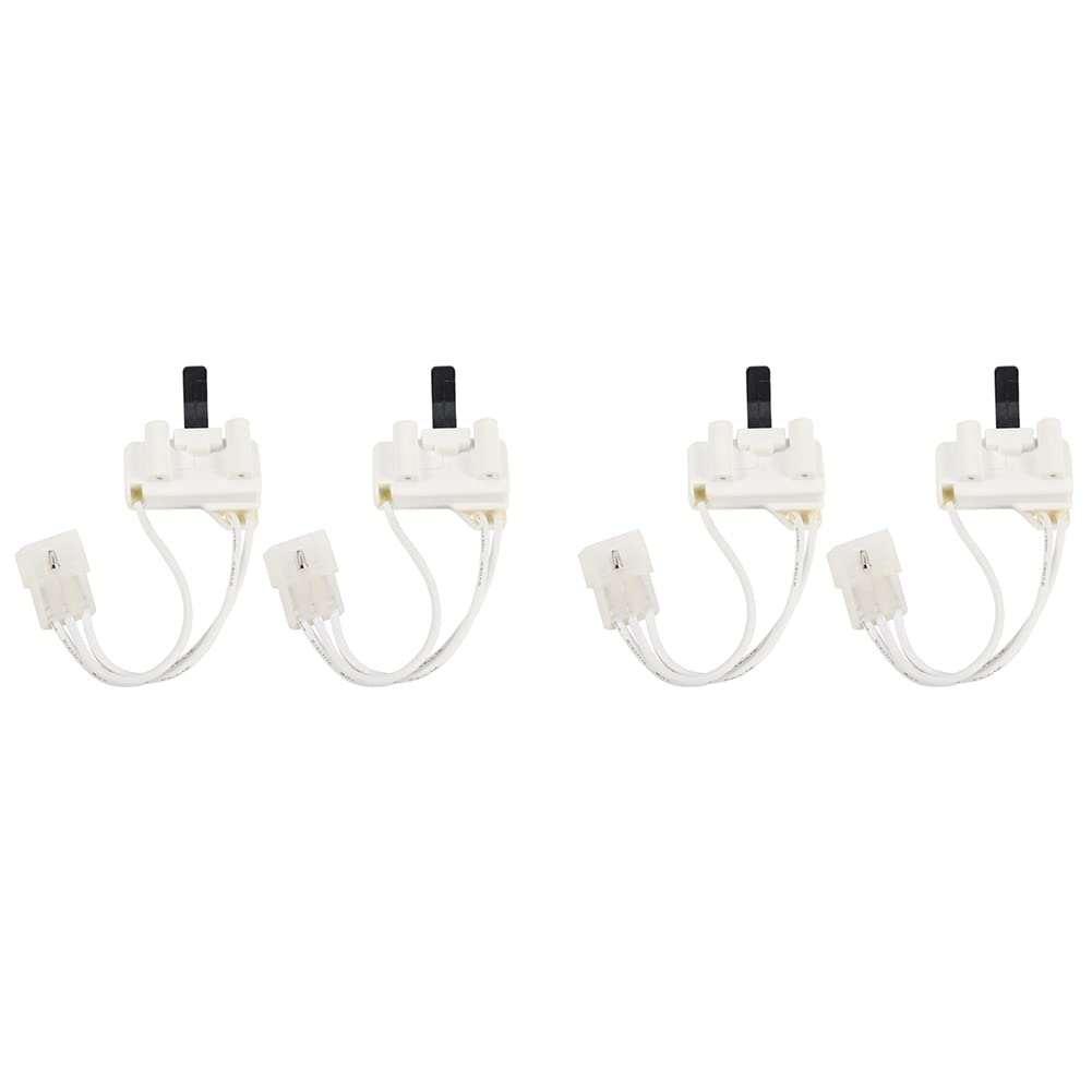 Hndhbfgrt 4PCS for 3406107 Dryer Door Switch Assembly Replacement Part Fit for