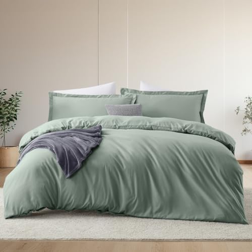 Hearth & Harbor Queen Comforter Set Sage Green - 8 Piece Set