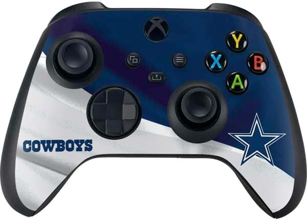Skinit Decal Gaming Skin Compatible with Xbox Series X Controller - Officially Licensed NFL Dallas Cowboys Design