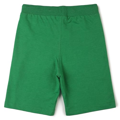 Image of Alan Jones Clothing Boys Casual Bermuda Shorts | Placement Print | French Terry | Regular Fit | Drawstring Closure | Age 5-16 Years | Lounge & Casual Wear