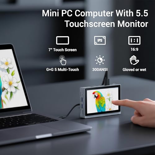 HEIGAOLA Mini PC Celeron N5095 thumbnail 3