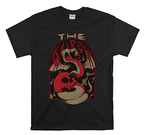 T-shirt Burden Snake Cobra Skull noir unisexe taille M pour fans de metal