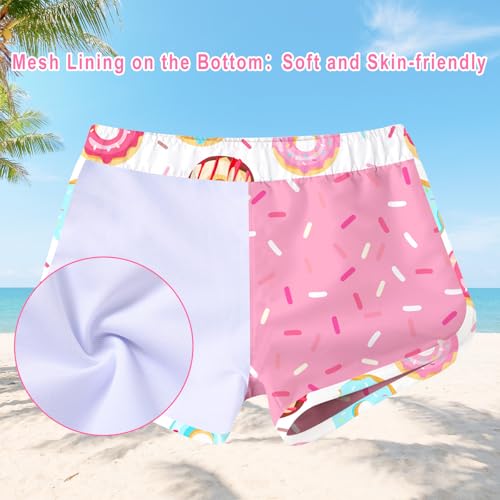 Image of Vogseek Girls Rash Guard Two Pieces Swimsuit Long Sleeve Bathing Suit for 3-10 Years