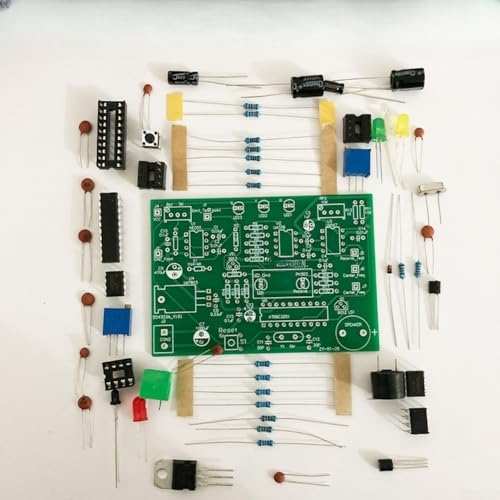 HanOaki Sistema de detección de límite de altura infrarrojo para túneles, sensor inalámbrico, kit electrónico DIY con alerta visual y audible, PCB de 8,5 x 6 cm para proyectos educativos