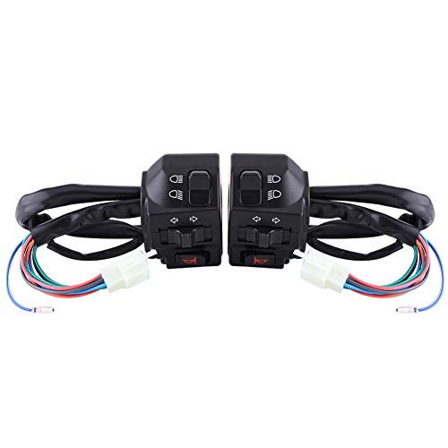 Interruttore del manubrio della moto, coppia di