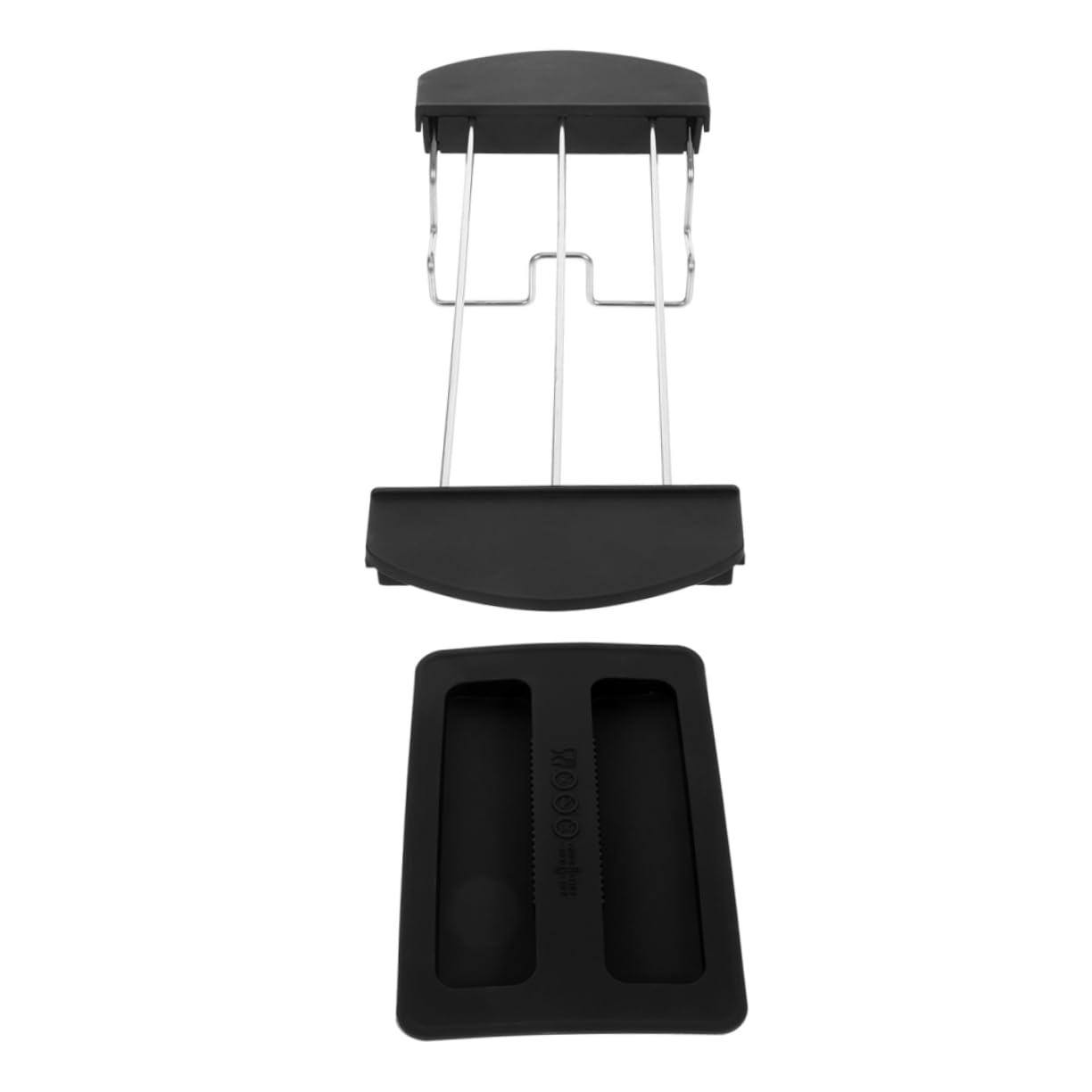 Healifty 2pcs Silicone Toaster Dust Covers and Bread Maker Rack Fit Kitchen Toaster and Bread Machine Accessories Black Protective Cover for Everyday Use