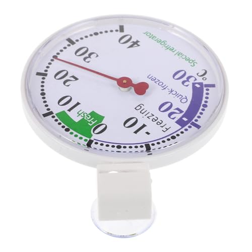 TOYANDONA Termómetro para Congelador y Refrigerador Medidor de Temperatura de Indicador de Temperatura Conservación de Alimentos Frescos el Hogar
