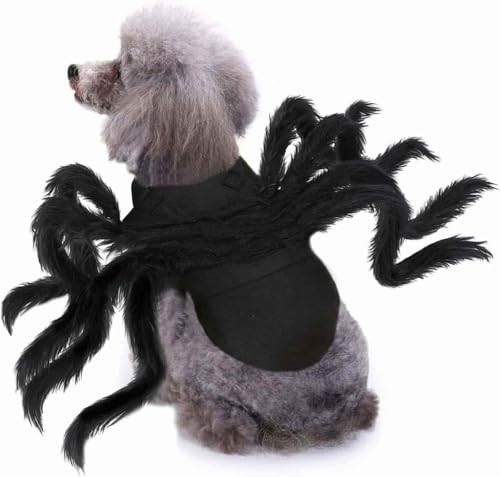 Disfraz de araña para perros y gatos pequeños 16.5 in miniatura 4