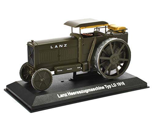 IXO/ALTAYA/ATLAS Lanz Heereszugmaschine 1916 Traktor Fertigmodell Maßstab 1:43 Cover
