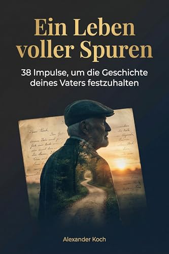 Ein Leben voller Spuren: 38 Impulse, um die Geschichte deines Vaters festzuhalten für 19,99 EUR (-7%) statt 17,95 EUR bei amazon.de Bild: Ein Leben voller Spuren: 38 Impulse, um die Geschichte deines Vaters festzuhalten für 19,99 EUR (-7%) statt 17,95 EUR bei amazon.de