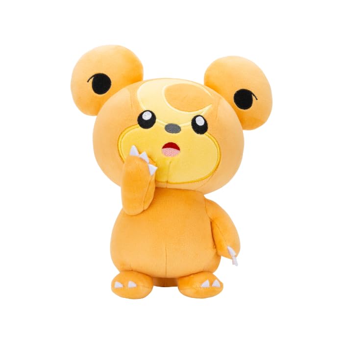 Pokémon Plush 20 cm Teddiursa - PKW4196 - Multicoloured - Official Pokemon Clogged Collectable Toy for Children 2+