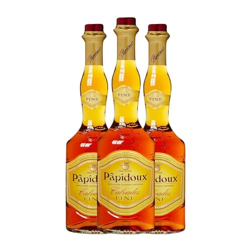 Calvados Papidoux Fine 70 cl (Caja de 3 Botellas de 70 cl)