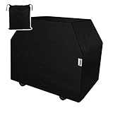 HOMMAYS Heavy Duty Grill Cover 60 inch waterproof UV Resistant Rip Stop Durable Polyester Patio Outdoor Bbq Cover