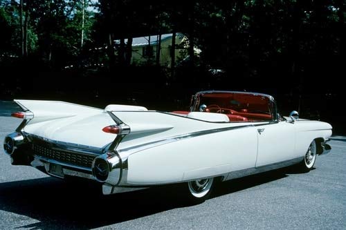 Posterazzi 1959 El Dorado Biarritz Cadillac Convertible Poster Print by Vintage Collection, (18 X 24)