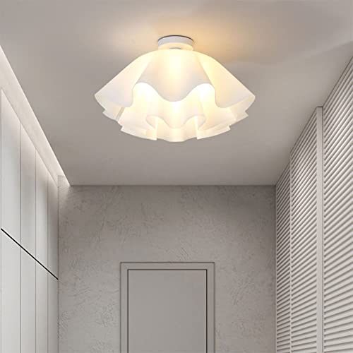 Plafond lampe LED acrylique avec diffuseur haute performance 42 cm blanc