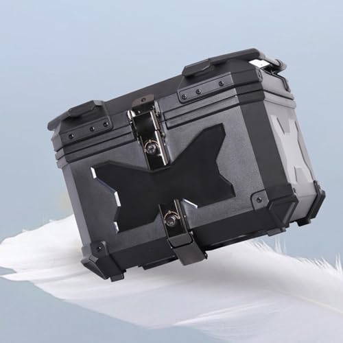 Coffre de moto de 45l en ABS durable avec un système de fixation rétractable - 5