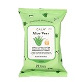 CALA Makeup Remover Cleansing Tissues: Aloe Vera (30 Sheets) - Gentle, Hydrating, and Effective Makeup Removal for All Skin Types (30ct, Aloe Vera)