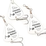 Pregnancy Announcement Fishing Lure Gift Set of 3 – The Best Catch is Coming Soon, New Fishing Buddy, You're Going to Be a Dad/Grandpa – Baby Reveal for Fishermen ST-FBA-3-FUTURE-LURE